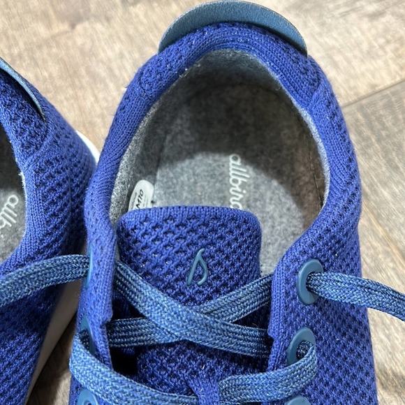 Allbirds Men's Tree Pipers Navy Blue Sneakers Men’s Size 10 - Picture 7 of 9